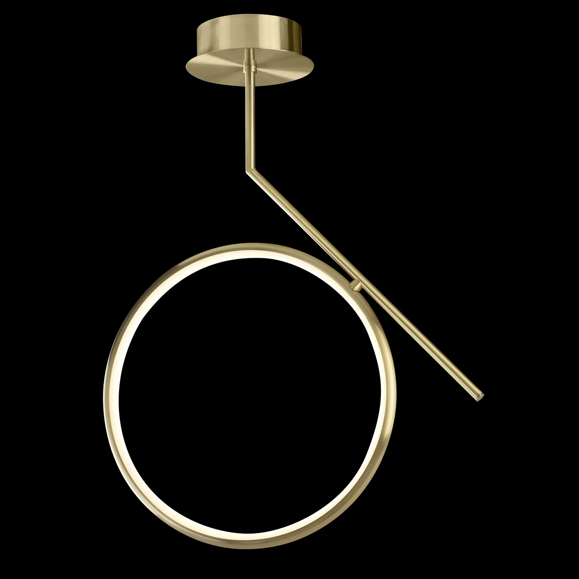 Olimpia Satin Gold Ceiling Lights Mantra Semi Flush Fittings Olimpia Satin Gold Ceiling Lights Mantra Semi Flush Fittings